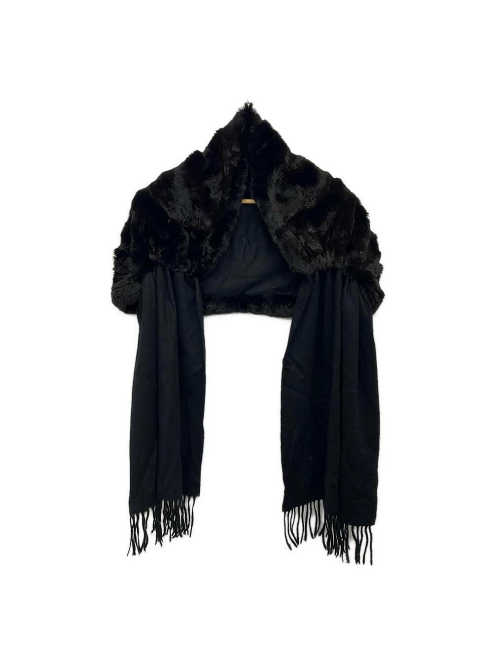 Fendi Black Cashmere Scarf #345383F65B